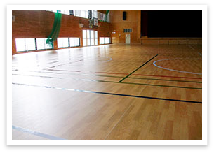 香美市立片地小学校 体育館